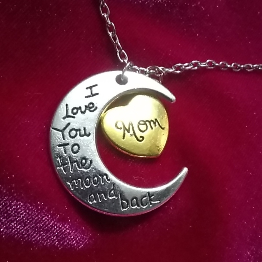 Love you Mom necklace